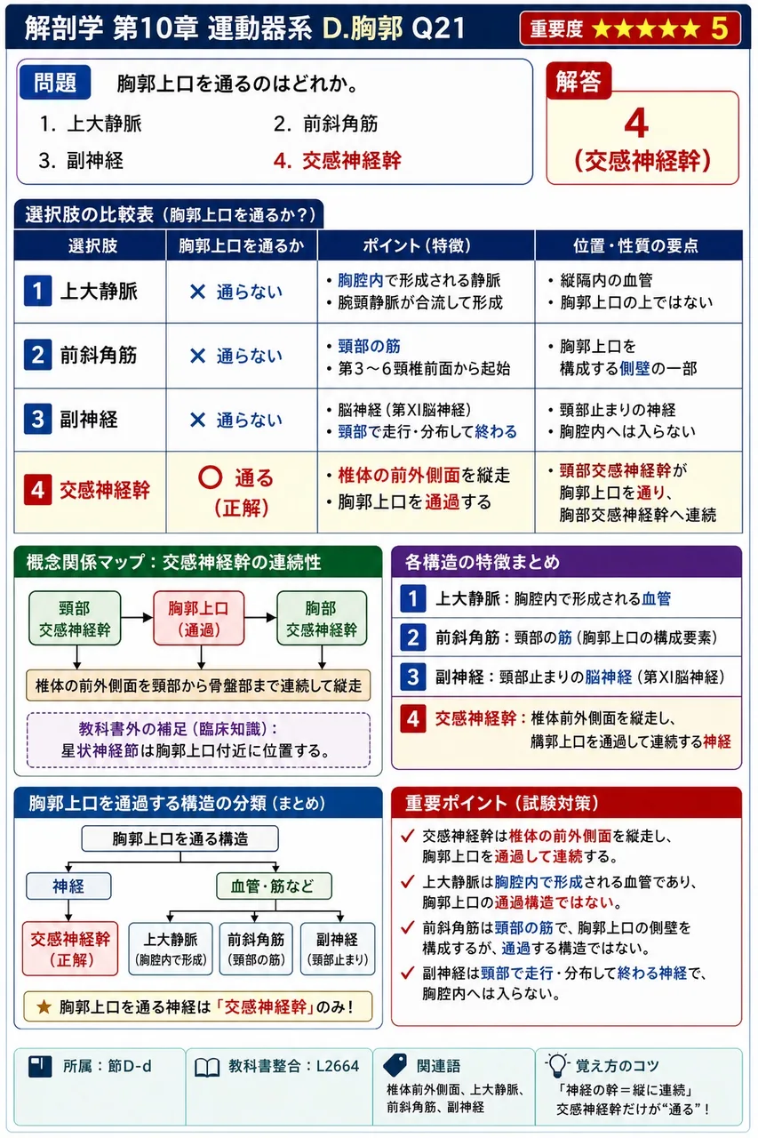 胸郭の変形と特徴の組合せで正しいのはどれか。 解説図