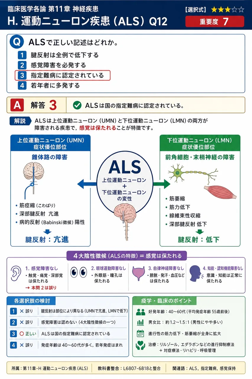 ALSで正しい記述はどれか。 解説図